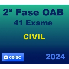 2ª Fase OAB 41º Exame - Direito Civil (CEISC 2024) Regular